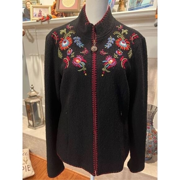 Coldwater Creek fleece jacket size XS - Picture 1 of 9